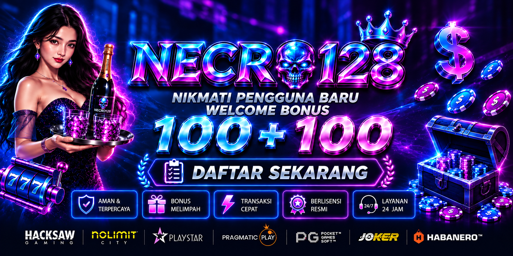 SLOT  – WELCOME BONUS 100% 